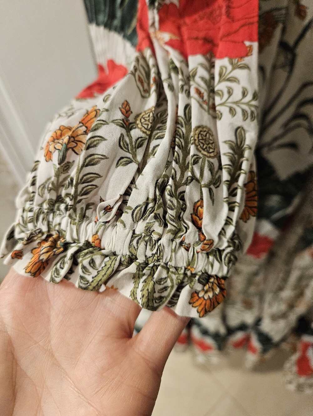 Anthropologie Eleanora Printed Buttondown Maxi - Picture 6 of 13